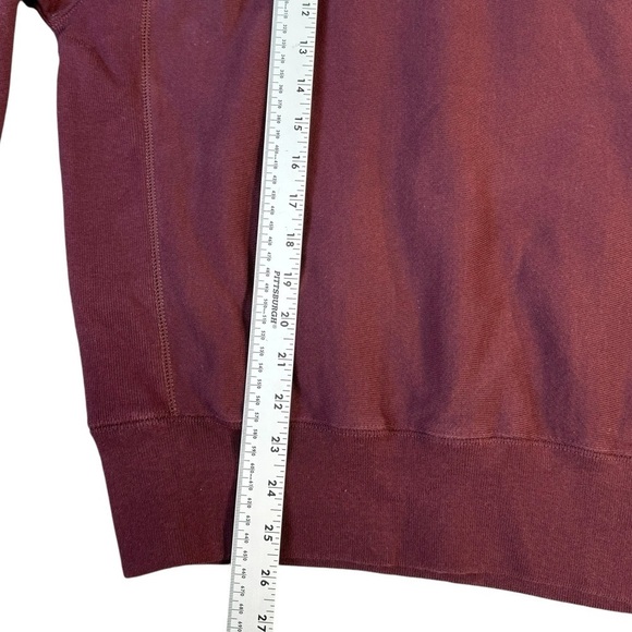 90s Vintage Champion Crew Neck Pull Over Sweatshirt Burgundy Mens Size Small - Picture 6 of 7